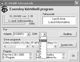 EL-04 Esemny kirtkel program